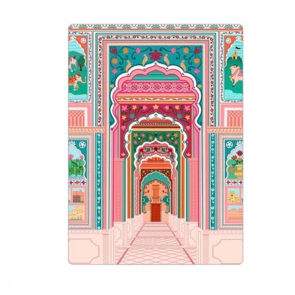 India Art Print Magnet Patrika Gate
